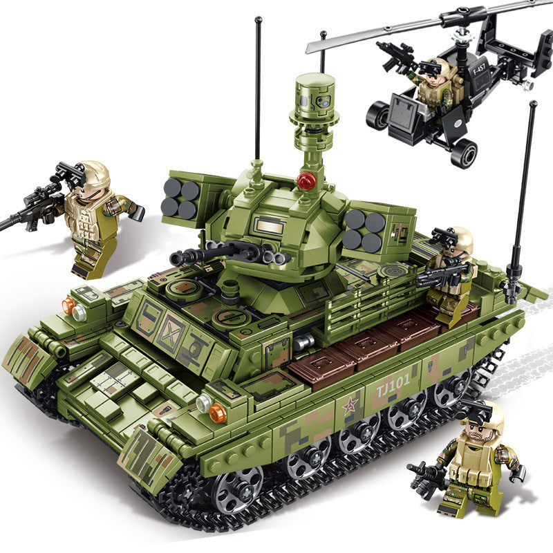 SEMBO 105712 Military Series King of the Lands Tank Building Blocks 894pcs Toys For Gift from China