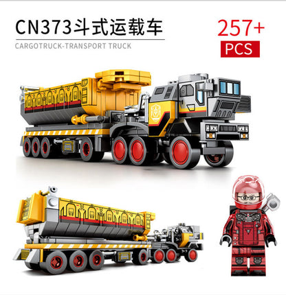 SEMBO 107001-107004 The Wandering Earth Series Cargotruck-Transport Truck Building Blocks Toys Model From China