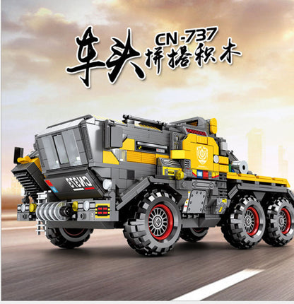SEMBO 107006 The Wandering Earth Series CargoTruck-Iron Truck Building Blocks 1445pcs Bricks From China
