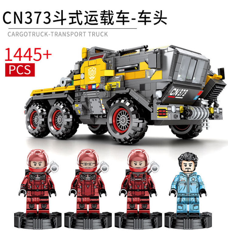 SEMBO 107006 The Wandering Earth Series CargoTruck-Iron Truck Building Blocks 1445pcs Bricks From China