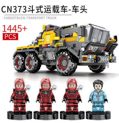 SEMBO 107006 The Wandering Earth Series CargoTruck-Iron Truck Building Blocks 1445pcs Bricks From China