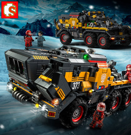 SEMBO 107006 The Wandering Earth Series CargoTruck-Iron Truck Building Blocks 1445pcs Bricks From China