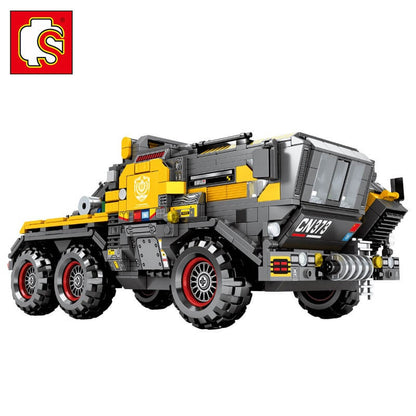 SEMBO 107006 Wandering Earth: CN373 Bucket Carrier-Large Front CargoTruck