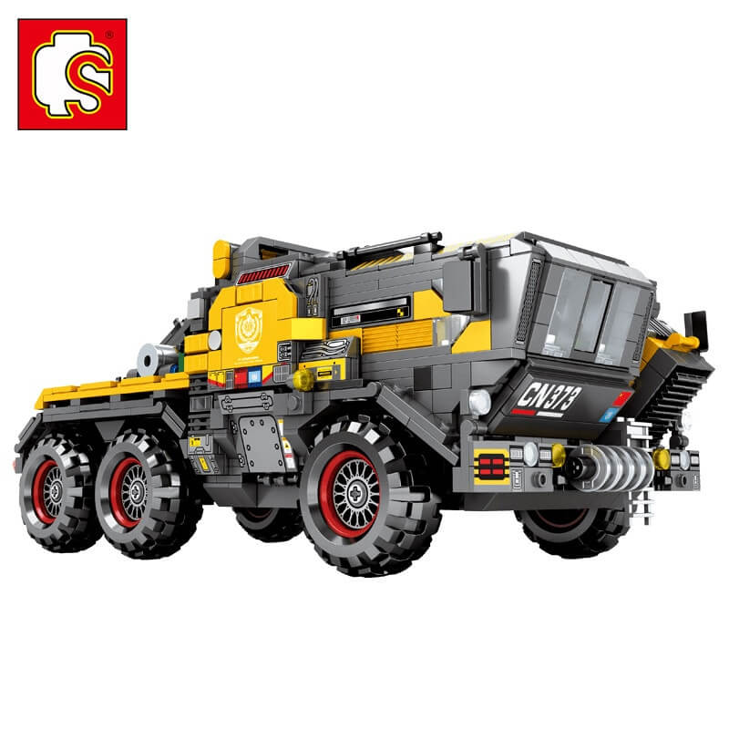 SEMBO 107006 Wandering Earth: CN373 Bucket Carrier-Large Front CargoTruck