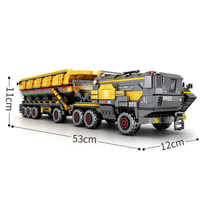 SEMBO 107008 The Wandering Earth Series Cargotruck-Iron OreTruck Building Blocks 1535pcs Bricks Toys Model From China