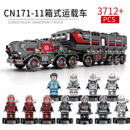 SEMBO 107009 Wandering Earth CN171-11 Carrier CN114-03 Transport Truck