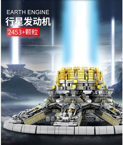SEMBO 107028 Wandering the Earth Series Earth Engine Building Blocks 2453pcs Bricks Toys Model From China