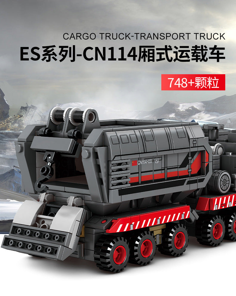 SEMBO 107029 The Wandering Earth Engineering Truck Building Blocks 748pcs Bricks Toys Model From China