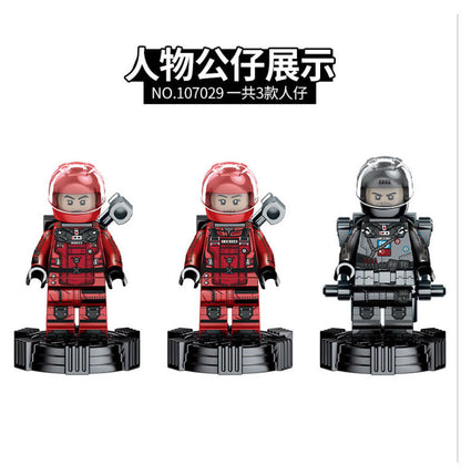 SEMBO 107029 The Wandering Earth Engineering Truck Building Blocks 748pcs Bricks Toys Model From China