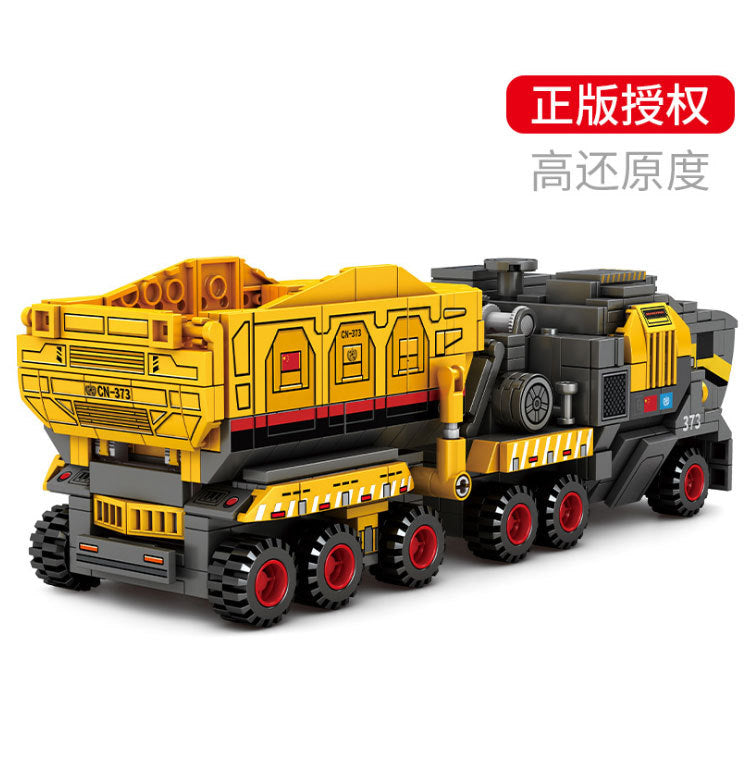 SEMBO 107030 The Wandering Earth Series Engineering Truck Building Blocks 243pcs Bricks Toys Model From China