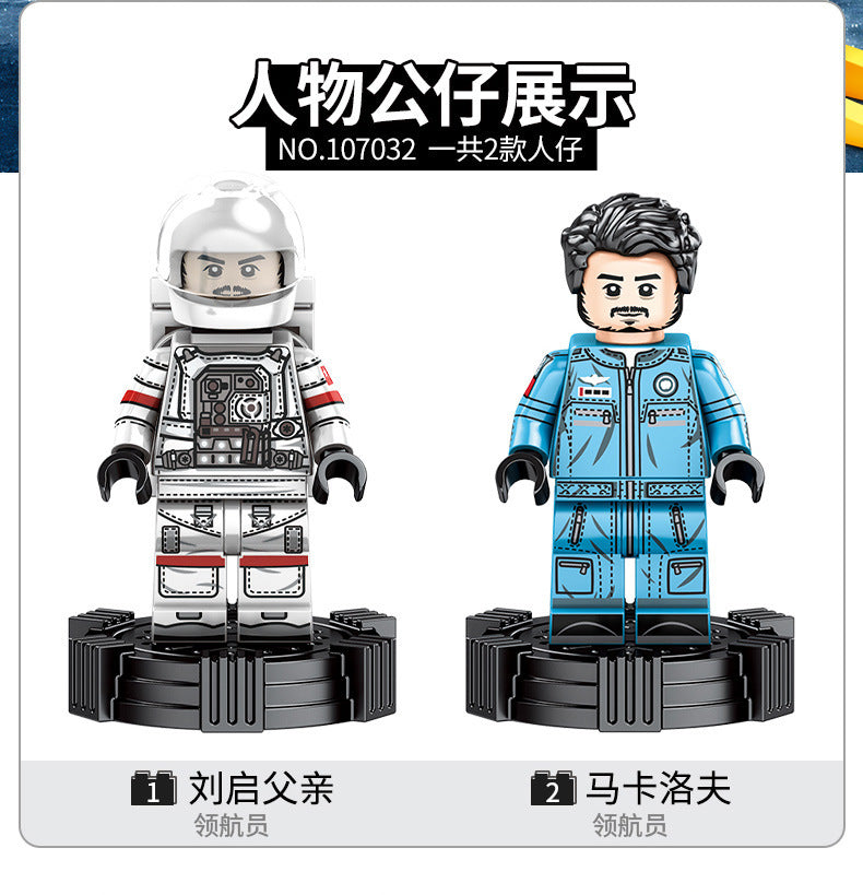 SEMBO 107032 The Wandering Earth The Carrier Rocket Building Blocks 444pcs Bricks Model Toys From China