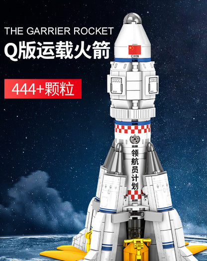 SEMBO 107032 The Wandering Earth The Carrier Rocket Building Blocks 444pcs Bricks Model Toys From China