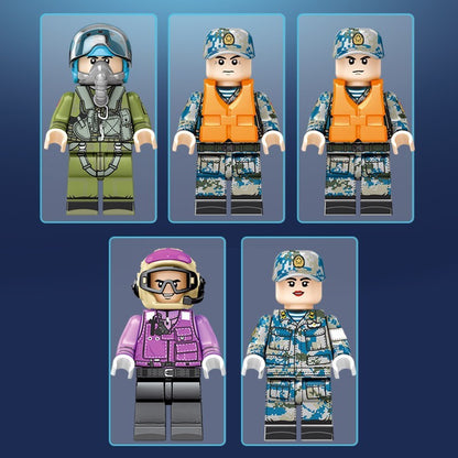 SEMBO 202051 Military series Zhi-18 utility helicopter building blocks 908pcs Toys For Gift from China