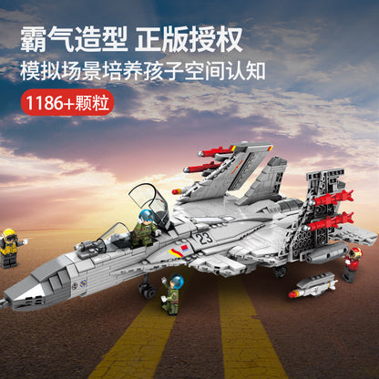 SEMBO 202055 Military Series F-15 Carrier-based Fighter Building Blocks 1186pcs Toys For Gift from China