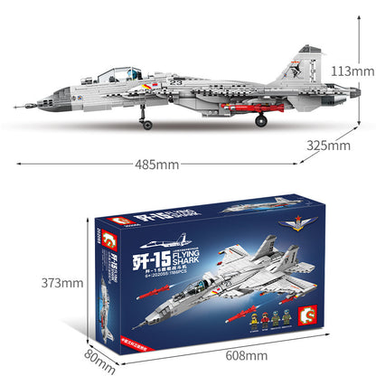SEMBO 202055 Military Series F-15 Carrier-based Fighter Building Blocks 1186pcs Toys For Gift from China
