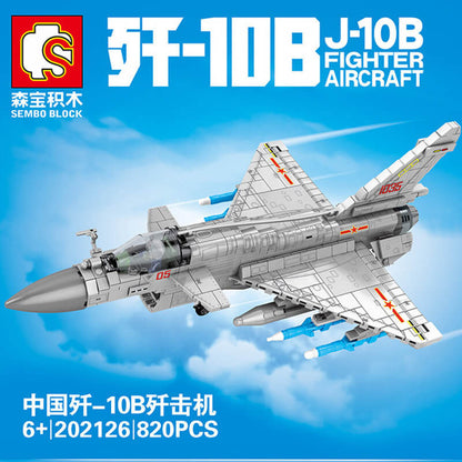 SEMBO 202126 J-10B Fighter Aircraft