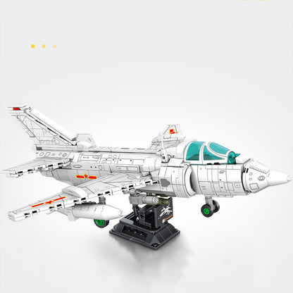 SEMBO 202157 Military Q-5 Strike Aircraft Building Blocks 679pcs Toys Gift From China Delivery.