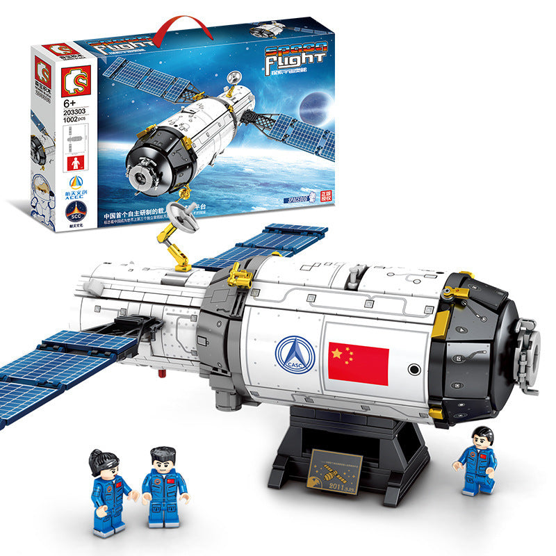 SEMBO 203303 Technic Space Flight building blocks 1002pcs bricks Toys For Gift from China