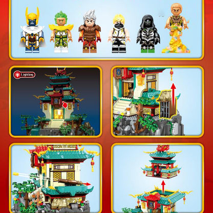 SEMBO 206047 Moc Bricks Movie &amp; Game Yan Dragon Building Blocks 1715pcs Bricks Toys Gift From China.