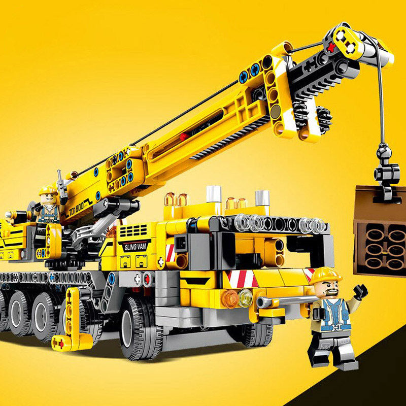 SEMBO 701800 Moc Technical Model Car Technique building blocks 665pcs bricks toys from China.