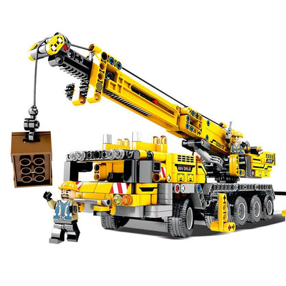 SEMBO 701800 Moc Technical Model Car Technique building blocks 665pcs bricks toys from China.