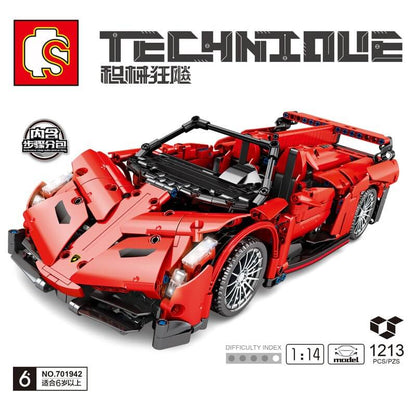SEMBO 701942 Lamborghini poison 1:14 super car