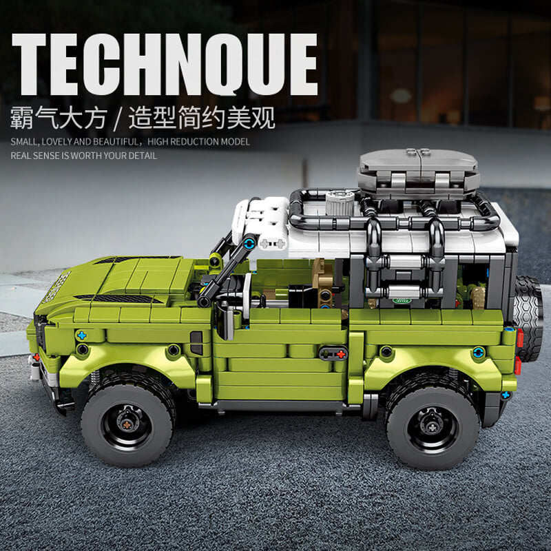 SEMBO 701943 Mechanical Frenzy: Land Rover Defender 1:14