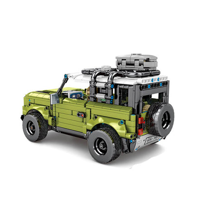 SEMBO 701943 Mechanical Frenzy: Land Rover Defender 1:14