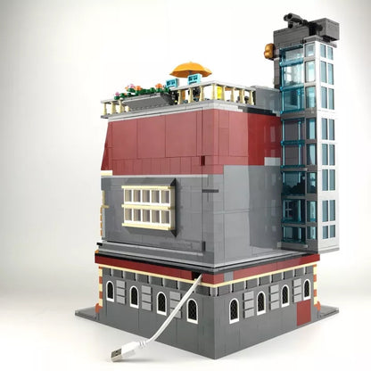 SEMBO SD6991 Creator Street View Series 5 IN 1 SemboClub Building Block 2488pcs Bricks Toy  From China