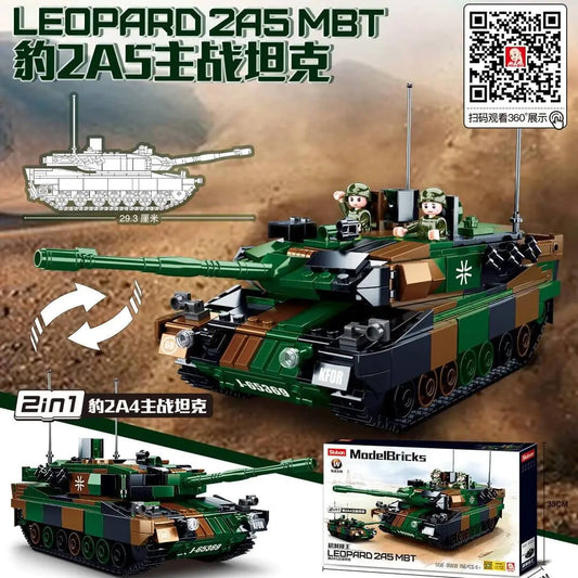SLUBAN M38-B0839 Leopard 2A5 MBT