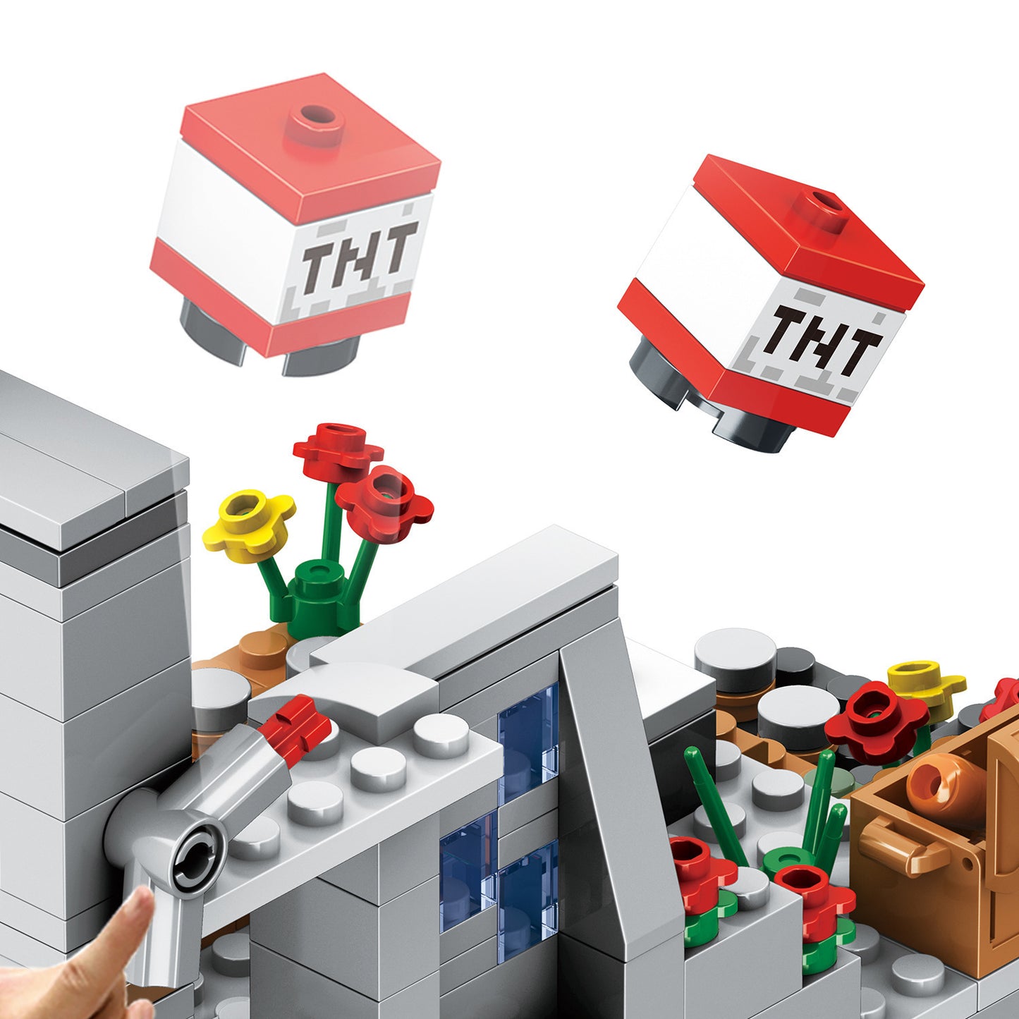 SX 1013-1 Game My World Institution Cave Series building blocks 760pcs bricks Toys For Gift ship from China