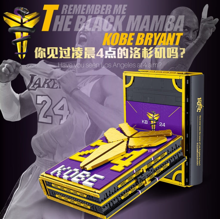 SX 6017 Theme series Kobe Bryant Building Blocks 2299pcs Bricks Toys Children Gift From China