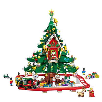 SX88013 Creator Christmas Tree House Building Blocks 2100pcs Bricks From China Delivery.
