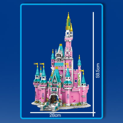 SX9021 1676pcs Pink Castle Paradise Building Block Toy From China