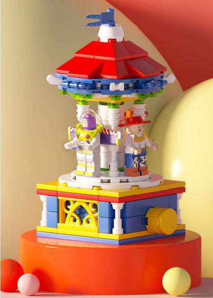 SX9050 198PCS Building blocks Rotating Toy Story bricks gift from China