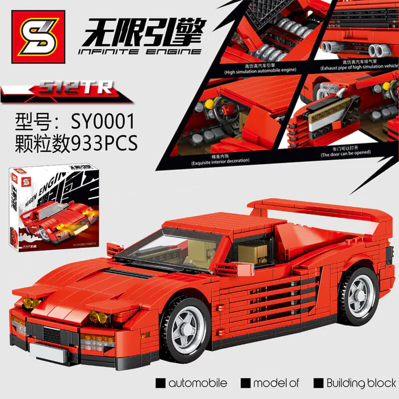 SY 0001 FERRARI 512 TR Super Car