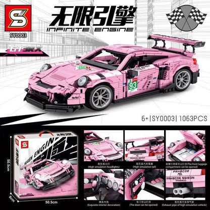SY 0003 Pink Porsche GT3 RX
