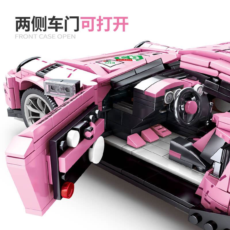 SY 0003 Pink Porsche GT3 RX