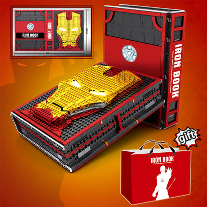 SY 1361 MOC Super Heroes Movie idea Iron Book 2615pcs building blocks SpiderMan Heroes Display Toys Bricks from China.