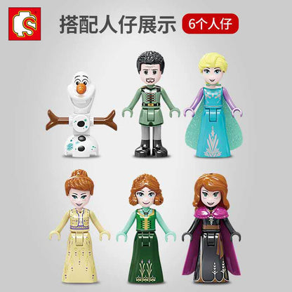 SY 1458 Fantasy Ice Castle Ice and Snow Princess ? Frozen