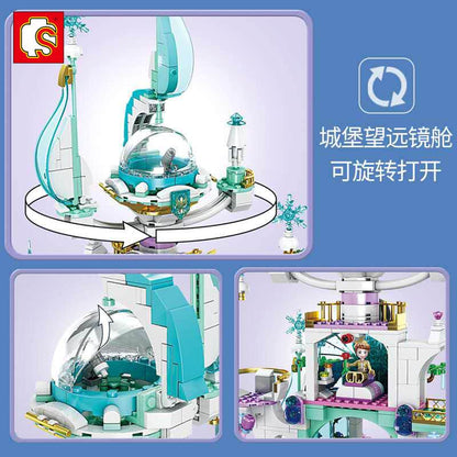 SY 1458 Fantasy Ice Castle Ice and Snow Princess ? Frozen