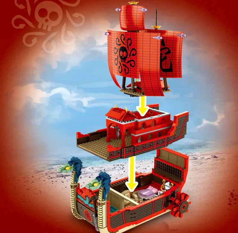 SY 6296 One Piece Series Cartoon Boa Hancock Building Blocks Toys 1099pcs Bricks Model Sets From China
