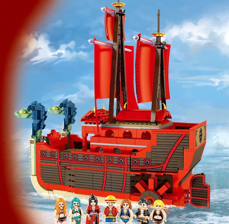 SY 6296 One Piece Series Cartoon Boa Hancock Building Blocks Toys 1099pcs Bricks Model Sets From China