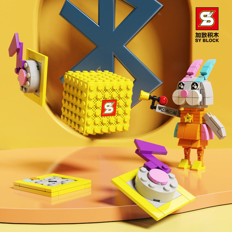 SY 7899 Idea Music box stage with ‘Bluetooth’ speaker building blocks 2666pcs Toys For Gift from China