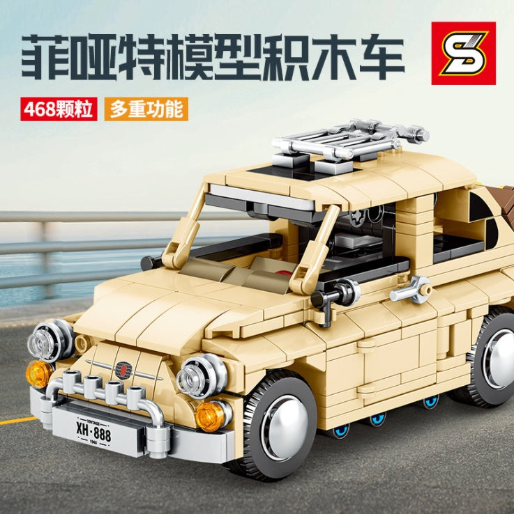 SY 8100 468pcs Fiat Building Blocks Toy From China