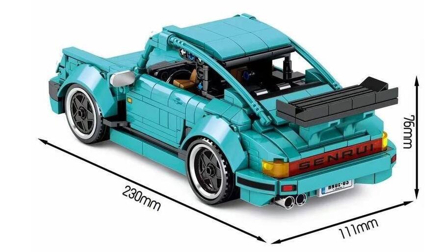 SY 8310 717Pcs Science High-Tech Educational Building Blocks Toys Car Model From China