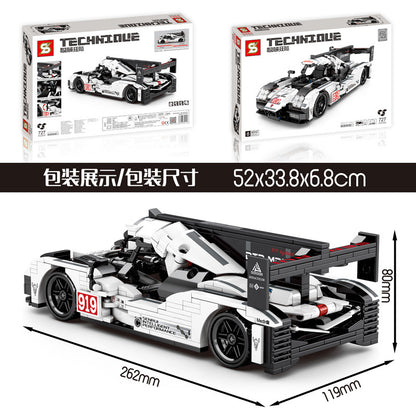 SY 8312 Technic Porscho 919 Racing car building blocks 727pcs Toys For Gift from China
