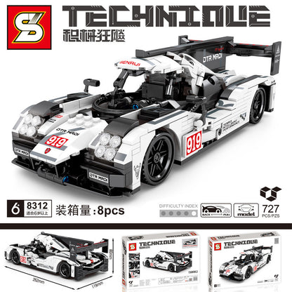 SY 8312 Technic Porscho 919 Racing car building blocks 727pcs Toys For Gift from China