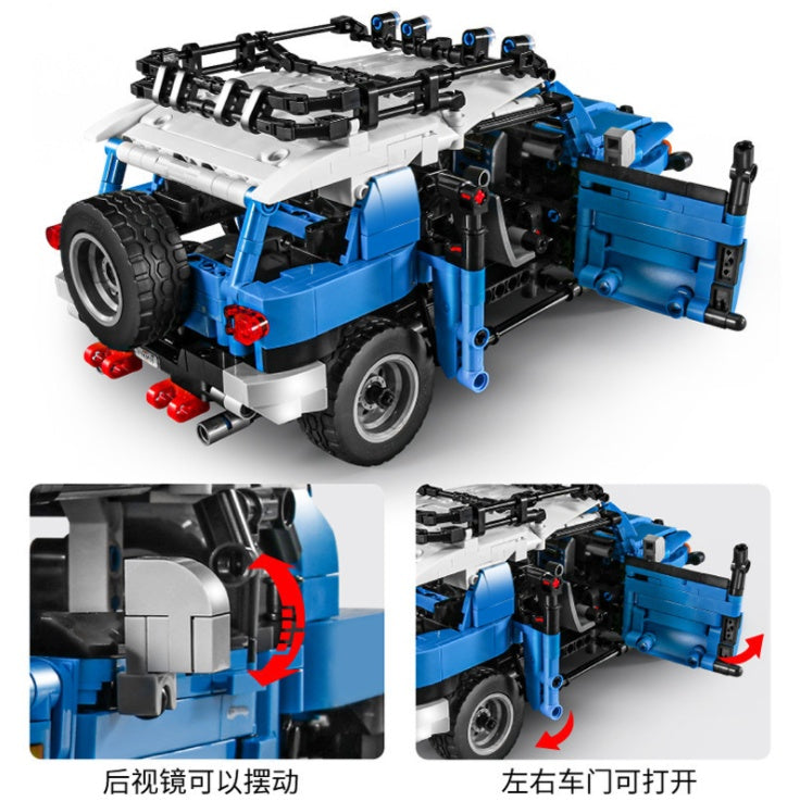 SY 8500 999pcs Technology Series Off-Road Sports Car Racing Cool Luo Ze Building Blocks Toy From China
