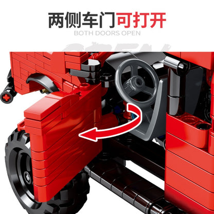 SY 8550 989pcs Armored Frenzy-Raptor Building Block Toy From China